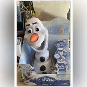 Olaf-a-Lot Disney Frozen Talking Olaf Sits or Stands.